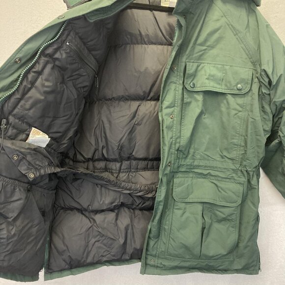 Vintage L.L.Bean Maine Warden's Parka Down Jacket Womens XL Warm Gore-Tex Coat - Picture 4 of 16